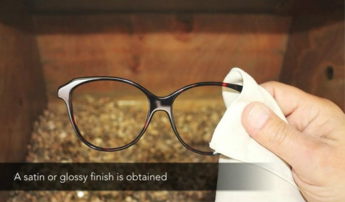 eyeglass-frame-polishing-in-rotary-tumbler-machine